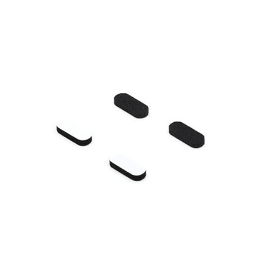 Eames Armchair LAR/LSR Gleiter-Satz (4 Gleiter) - Vitra Circle