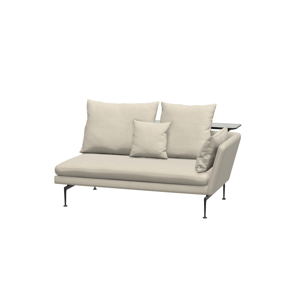 SUI 2-seat Sofa open, firm w/o back cush