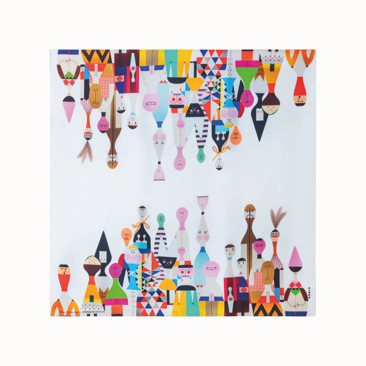 Albert Kriemler x Alexander Girard - Seiden-Tuch