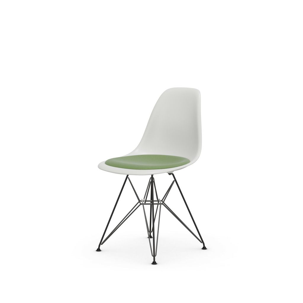 Eames Plastic Side Chair DSR - mit Sitzpolster