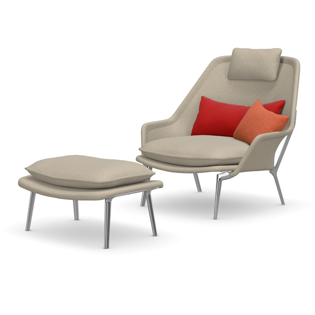 The picture of product SLO Slow Chair & Ottoman (Stoff)