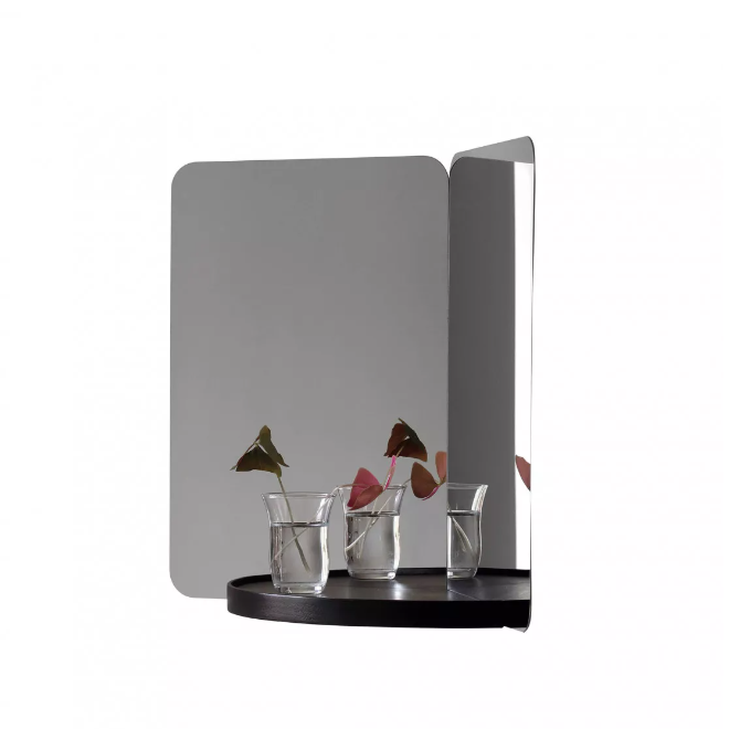 Artek - Spiegel 124° - Esche schwarz