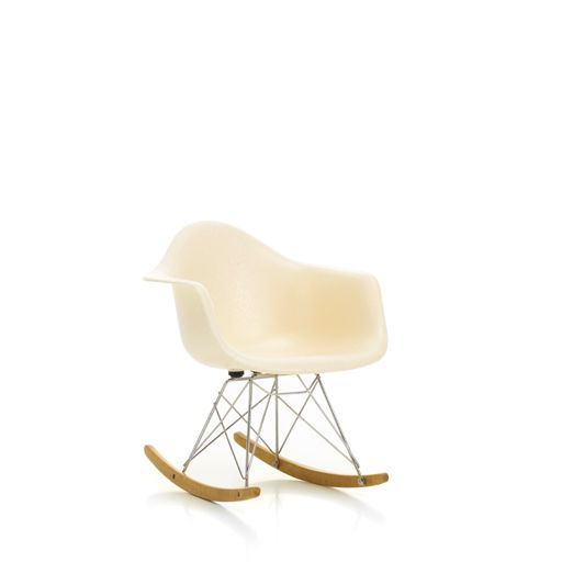 Eames Rocking Chair weiss Miniatur