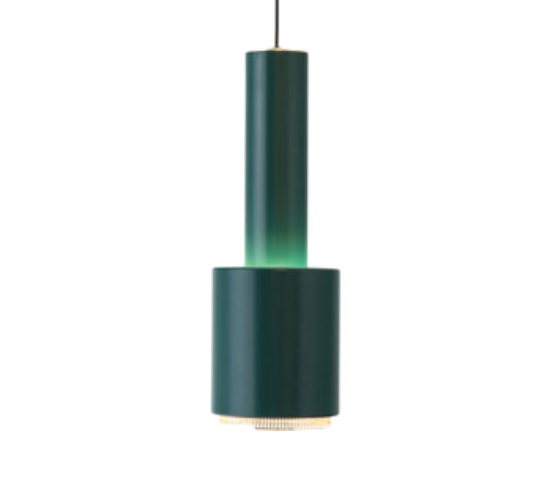 A110P Pendant Lamp A110 d.green/brass/EU