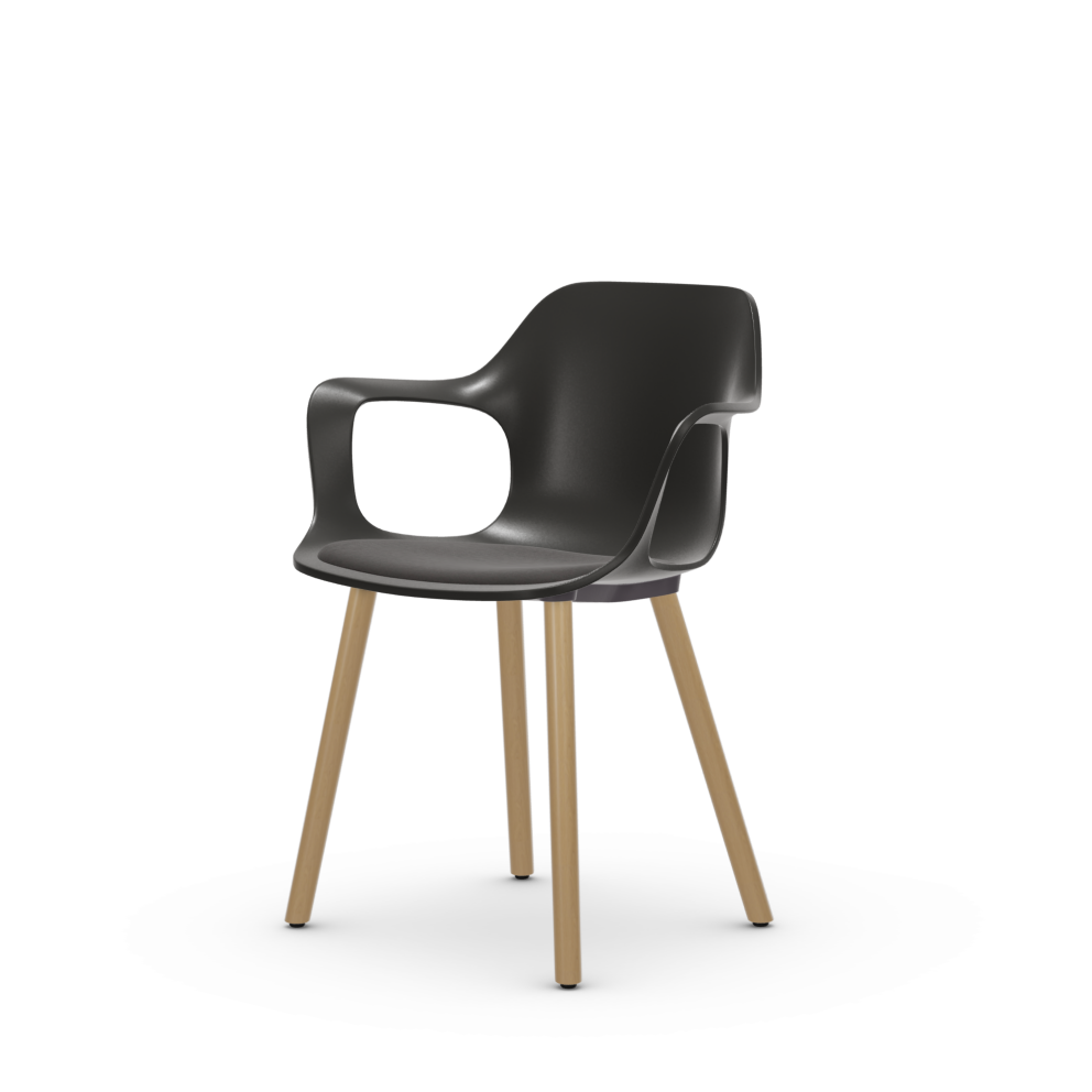 HAL Armchair Wood - Mit Sitzpolster