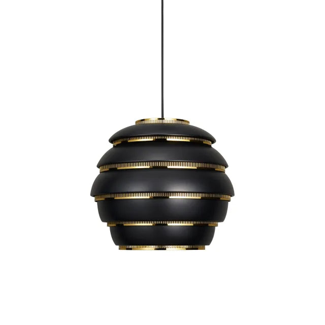 A331 Pendant Light A331P black/brass EU