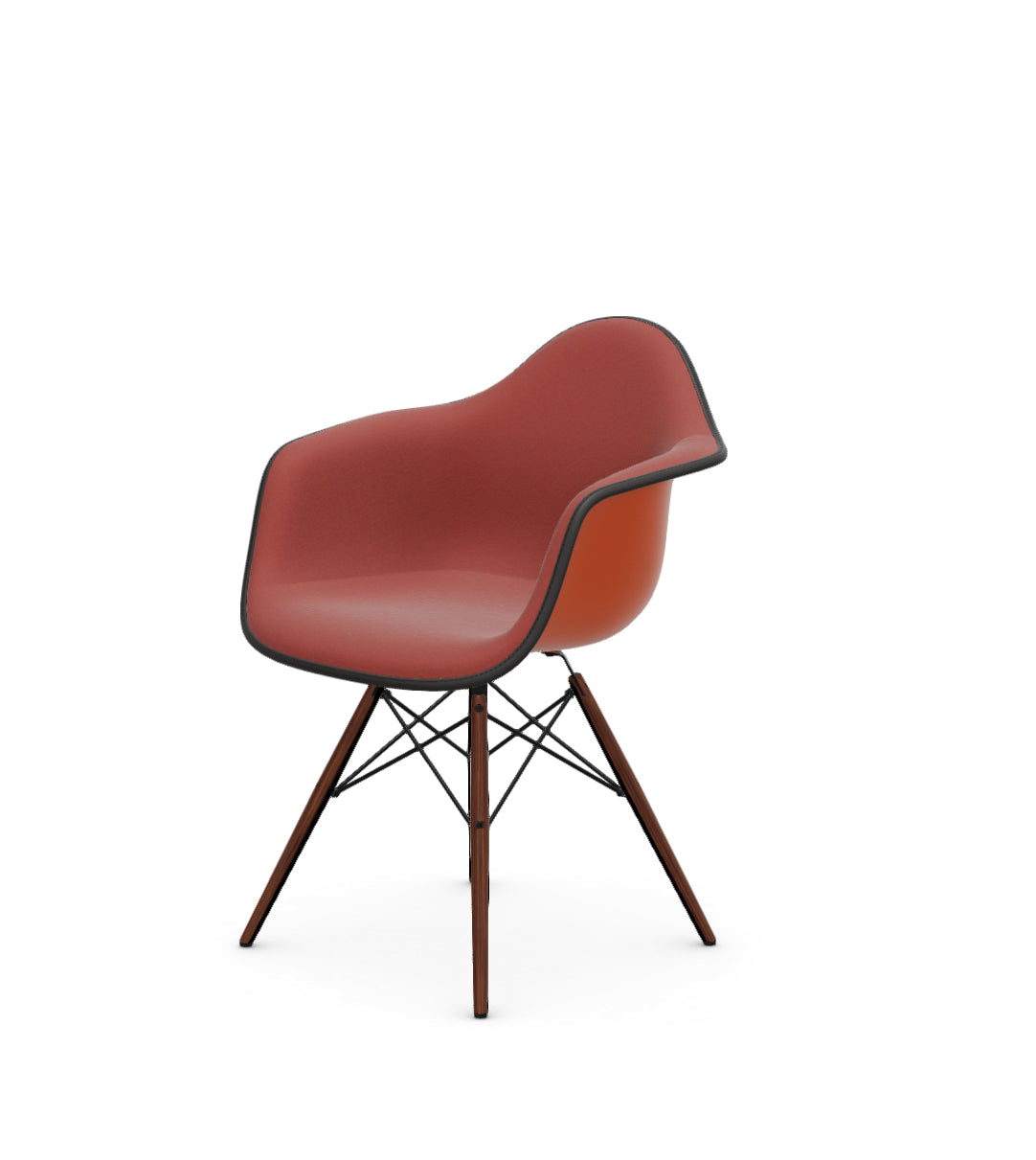 Eames Plastic Armchair DAW - Mit Vollpolster