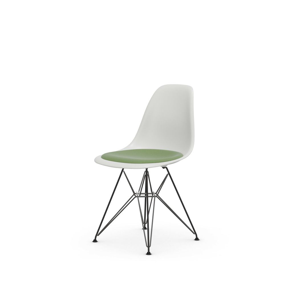 Eames Plastic Side Chair - DSR mit Sitzpolster
