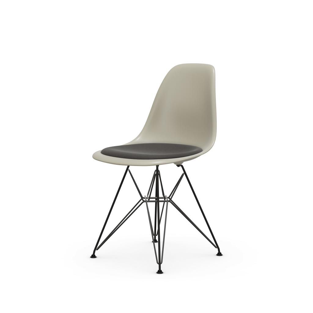 Eames Plastic Side Chair DSR -  Mit Sitzpolder