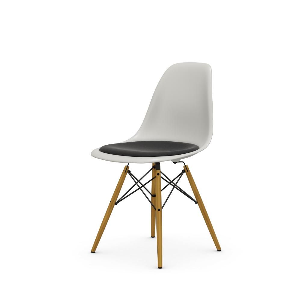 Eames Plastic Side Chair DSW - Avec coussin d'assise