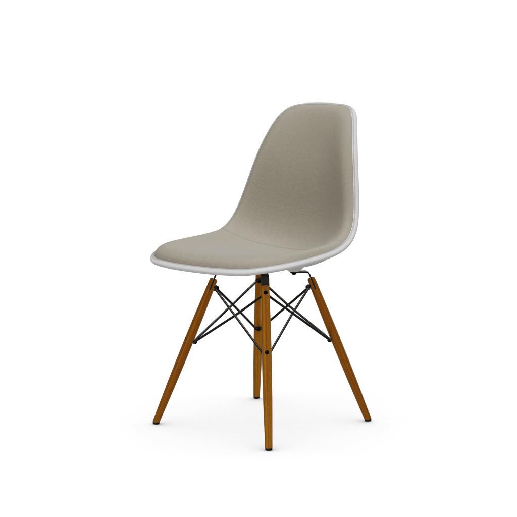 Eames Plastic Side Chair DSW - mit Vollpolster