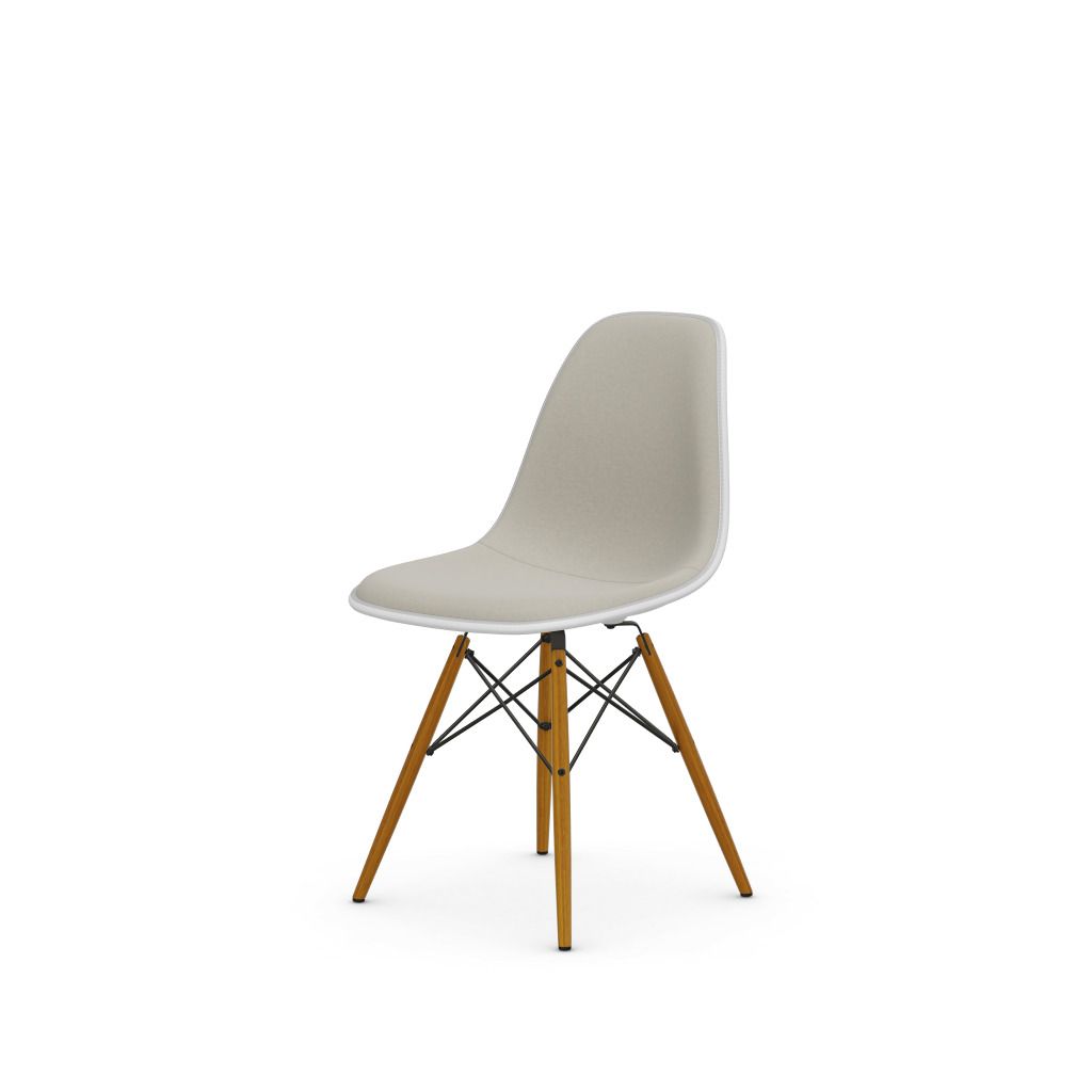 Eames Plastic Side Chair DSW - mit Vollpolster