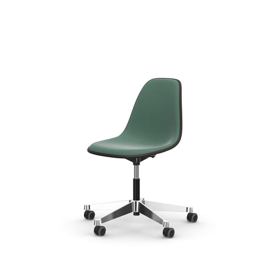 Eames Plastic Side Chair Drehstuhl - mit Vollpolster