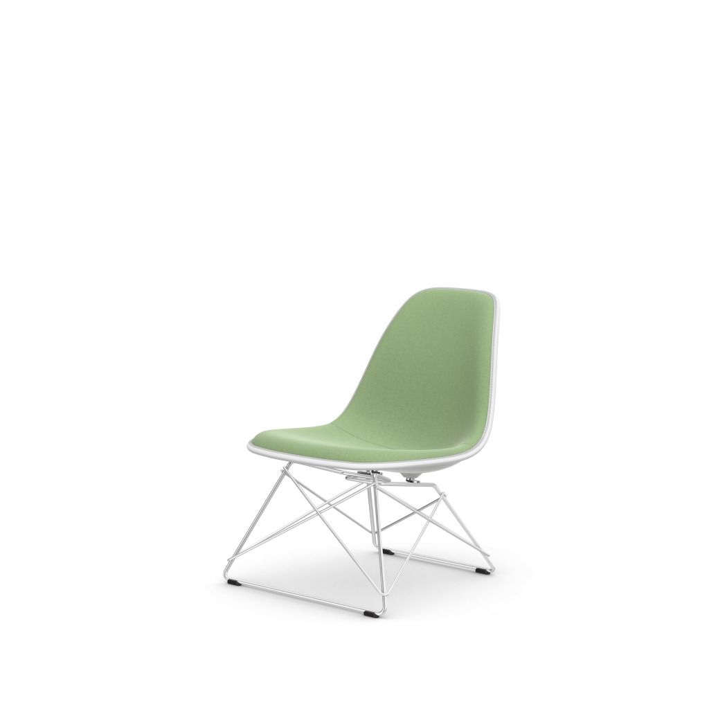Eames Plastic Side Chair RE LSR - mit Vollpolster