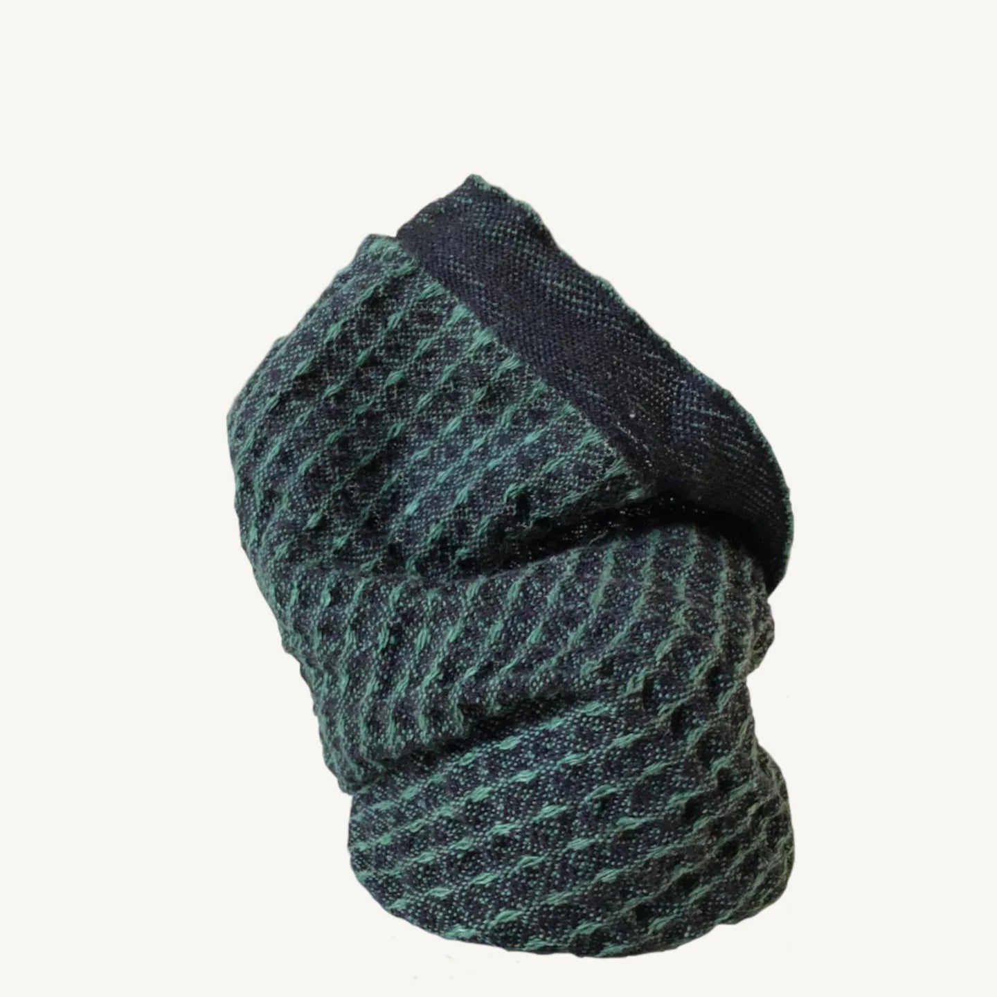 Linen Cloth - Black-Aspen Green