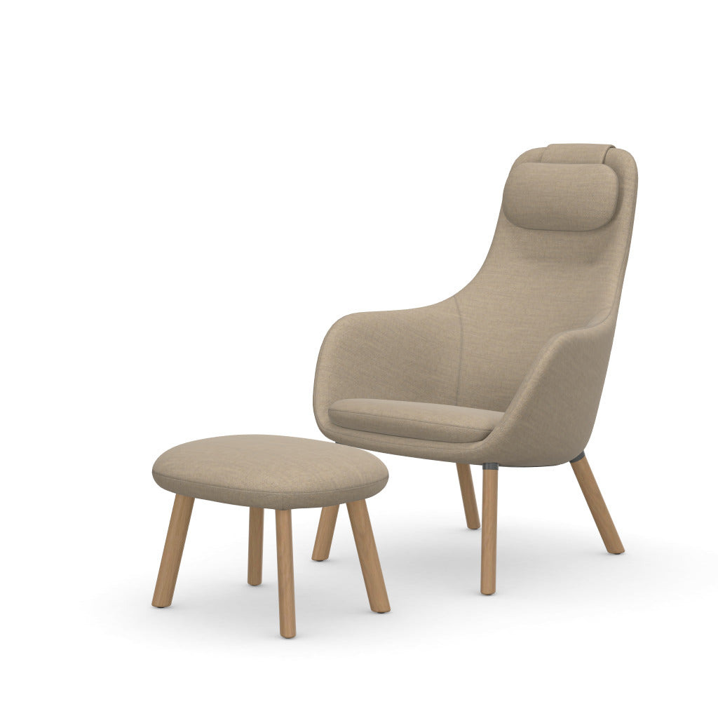 HAL Lounge Chair & Ottoman