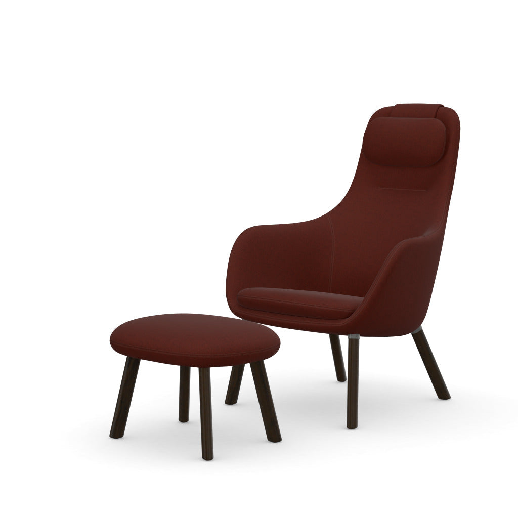 HAL Lounge Chair, loose seat cushion