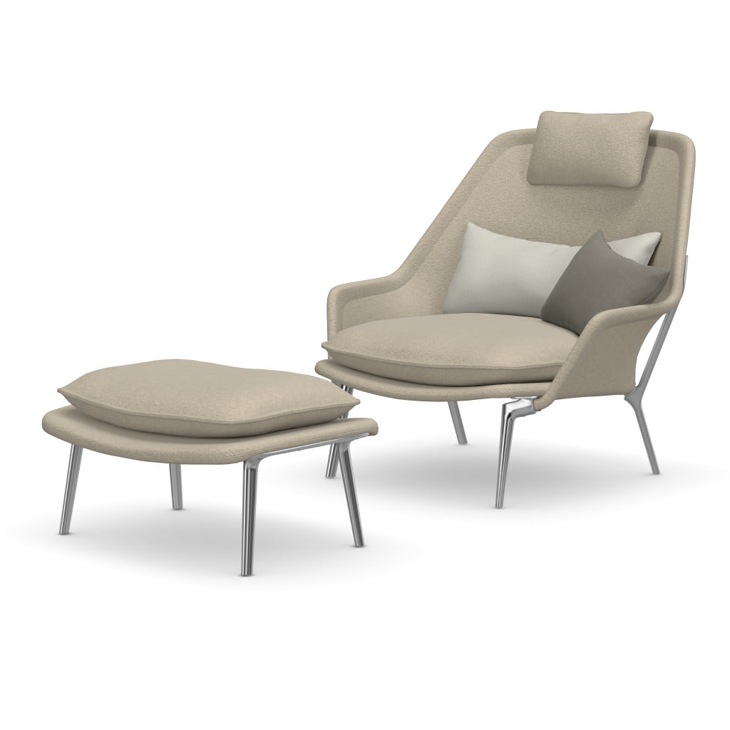 The picture of product SLO Slow Chair & Ottoman (Stoff)