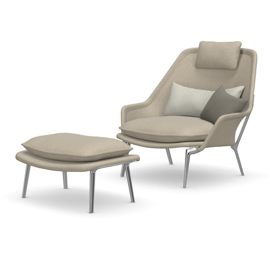 The picture of product SLO Slow Chair & Ottoman (Stoff)