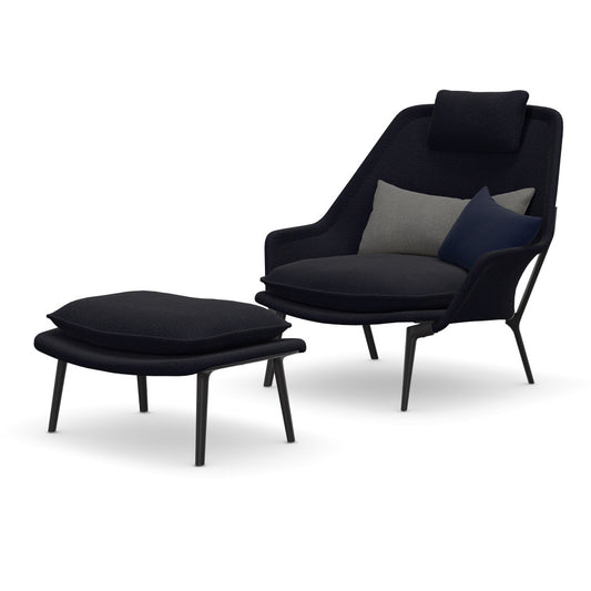 The picture of product SLO Slow Chair & Ottoman (Stoff)