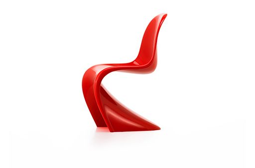 The picture of product Panton Chair Miniatur rot
