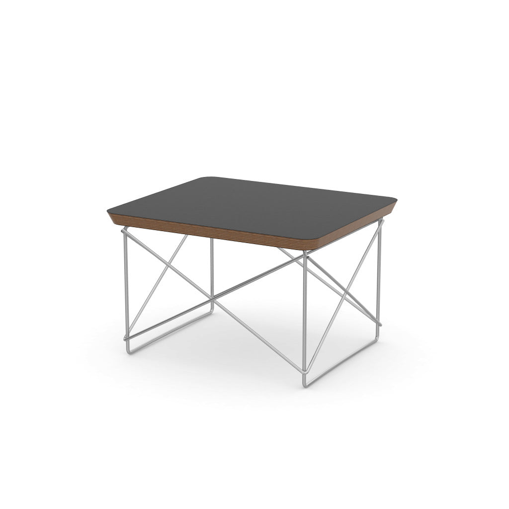 The picture of product LTR Tisch HPL schwarz/UG Edelstahl