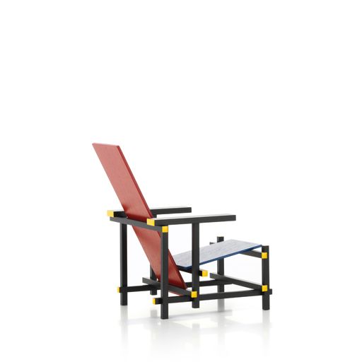 Rietveld Rood blauwe stoel Miniatur