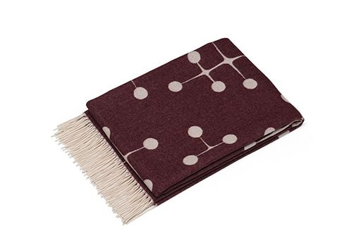 The picture of product Eames Wool Blanket, Special Col.bordeaux