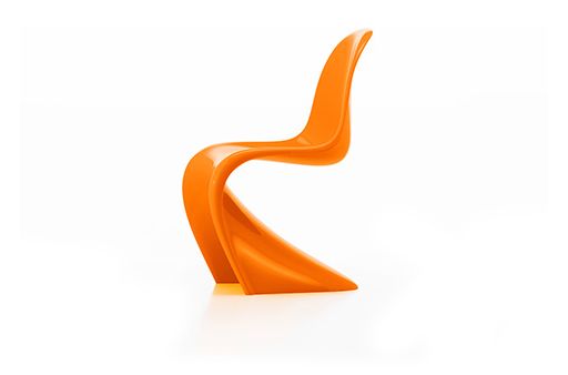 The picture of product Panton Chair Miniatur orange