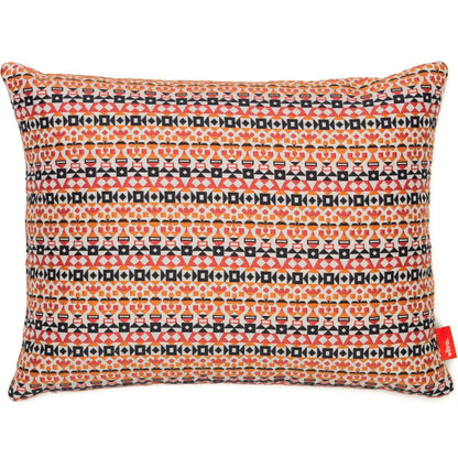 Cl.Pillow Mah.Arabesque, pink orange