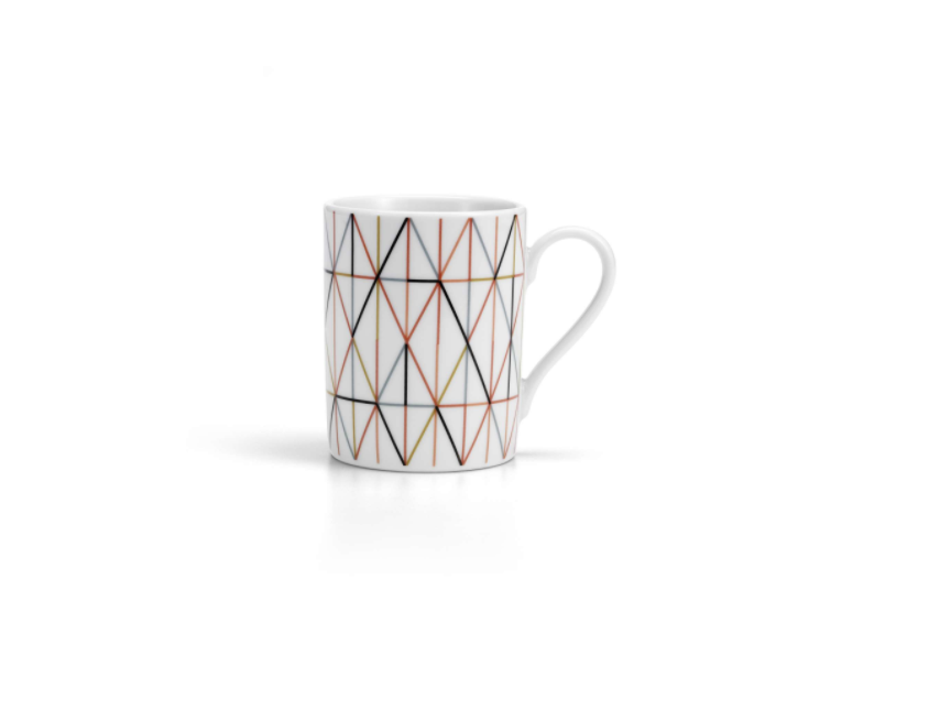 Coffee Mugs - Grid, multitone