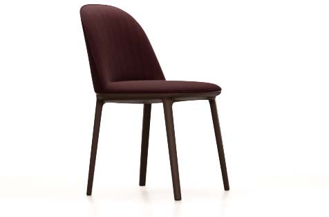 Softshell Side Chair Vierbein-Untergestell