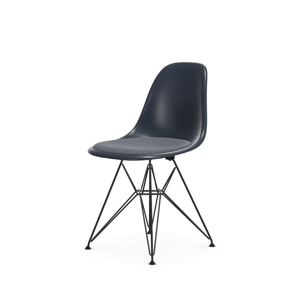 Eames Fiberglass Side Chair DSR - Avec coussin d'assise