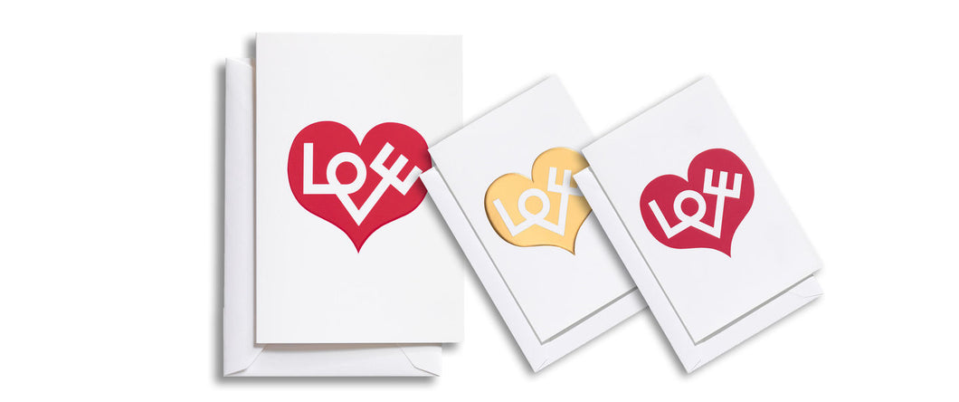 Greeting Cards medium - Love Heart