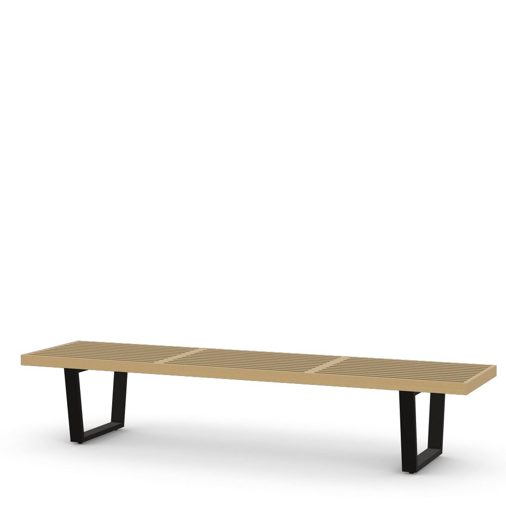 Nelson Bench - natural ash long