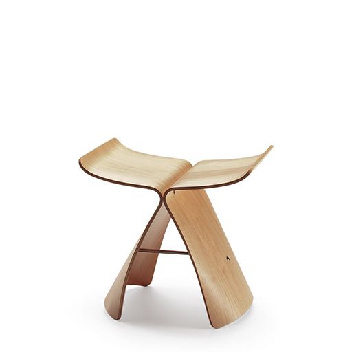 Butterfly Stool - Ahorn natur