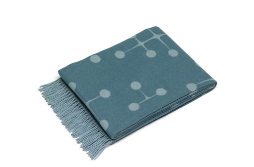 Eames Wool Blanket - Hellblau