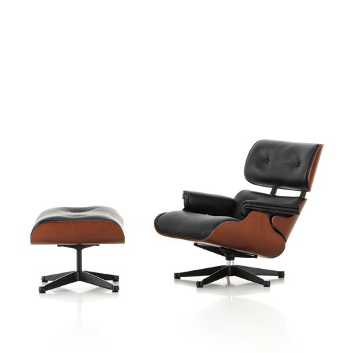 Eames Lounge Chair + Ottoman Miniatur