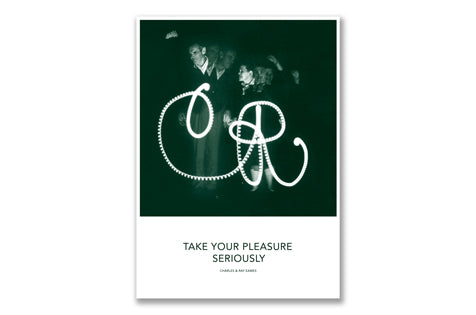 Eames Quotes Poster - Pleasure
